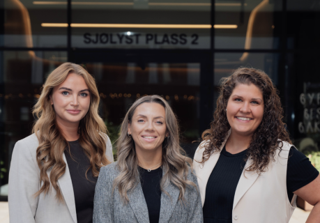 Marie, Marita og Rebecca etablerer nytt Nordvik-kontor på Stord